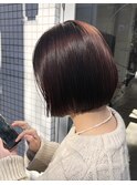 大人かわいいコンパクトボブ