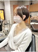 20代30代40代◎小顔骨格矯正ショート【麻生/札幌ショート/白髪】