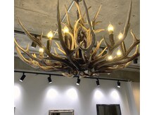 chandelier  北海道の帯広でハンドメイドしてもらった作品