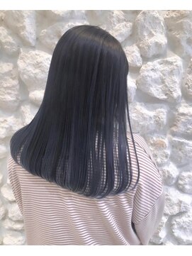 モアナバイヘッドライト 小田原店(Moana by HEADLIGHT) Moana【小田原】#髪質改善#ネイビーカラー#縮毛矯正#TOKIO