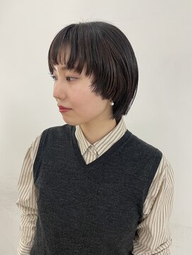 エンドリンク(endlink) マッシュボブ×顔まわりハイライト