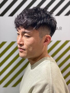 バーバーバー 四谷(BARBER-BAR) 大人カッコいい30代40代50代以上ナチュラルパーマスタイル