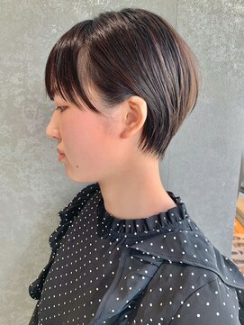 アイティーバイアルバム 八王子店(IT by ALBUM) くびれマッシュショート_大人ガーリーチョコレート_ba458241