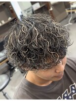 サロン ド ロイ(Salon de Roi)&nbsp;波巻きパーマメッシュ