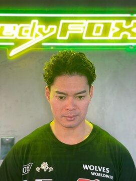 グリーディーフォックス 代々木(Greedy FOX) 波巻き/ハイライト/マッシュパーマ/ウルフ[シェービング]