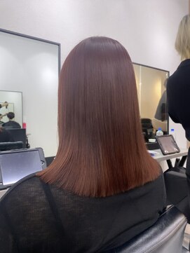 エヴァー(ever) 【切りっぱなしボブ/エアリーロング/美髪/ピンクブラウン/渋谷】