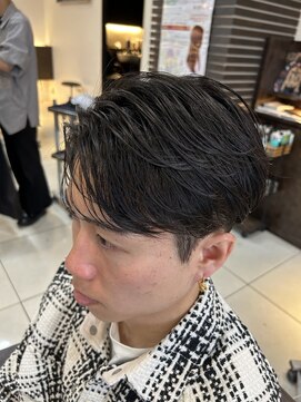 フォルテ 草薙店 ニュアンスパーマ　センターパート