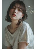 ボブレイヤー/レイヤーカット/顔まわり//【lana hair 新宿】