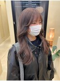 艶カラー/シースルーバング