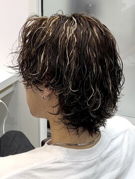 オーシャントーキョーセンダイ(OCEAN TOKYO SENDAI) ミディアムサーフカールスパイラルウルフツーブロック波巻き