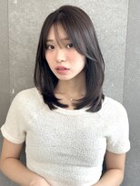 ロンドフルール 大宮東口(Lond fleur) ミニウルフ黒染め髪質改善縮毛矯正酸性ストレートレイヤー/大宮