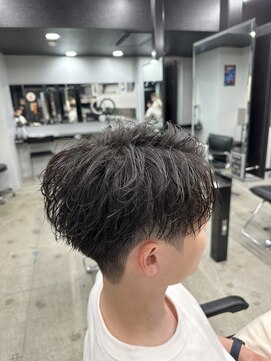 ライズ 渋谷店(RISE) 【束感ニュアンスパーマ】ナチュラル刈り上げマッシュ