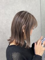 レディアル 大宮(REDEAL ope.)&nbsp;【ハイライト】ベージュハイライトバレイヤージュ