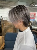 #黒髪#ボブルフ#ネビージュ#小顔#ワンレン