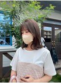 チェリーブラウンくびれエアリーミディ