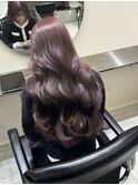 髪質改善 スーパーロング ワンレングス レイヤー 韓国風巻き