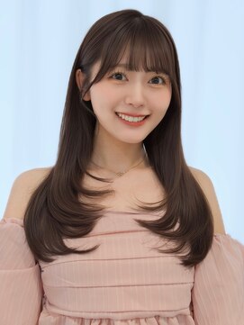 レイリー 原宿 表参道(Rayreee) 【F】レイヤーワンカール大人かわいいヘア