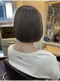 【Asante】アッシュグレージュ　ミニボブ