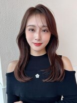 ラルユー 金山(LallYou)&nbsp;暗髪でも出せるこなれ感フェイスレイヤー×ナチュラルミディアム