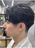 フェザーパーマ/ニュアンスパーマ/韓国マッシュ/錦糸町駅/men's