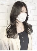 《sheer/大黒》＃韓国ヘア＃ヨシンモリ＃グレージュカラー