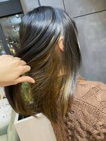 ヘアアンドメイク アース 聖蹟桜ヶ丘店(HAIR&MAKE EARTH)&nbsp;インナーカラー