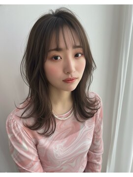 エールバイボヌール(Ere by Bonheur) ニュアンス韓国ヘア×顔周りカット/西梅田堂島