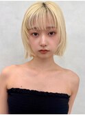 ショート/ボブ/髪質改善/脱白髪染め/白髪ぼかしハイライト