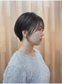 丸みが可愛い◎ショートボブ
