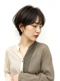☆お客様スタイル☆【艶カラーショート／二俣川／二俣川駅】