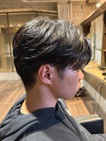 メンズココ 日本橋店(MENS COCO)&nbsp;センターパート　ニュアンスパーマ