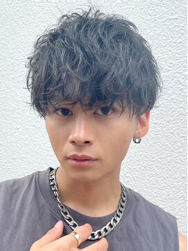 アイビーズ(IVYS) シャドウパーマルーズショートマッシュツーブロック