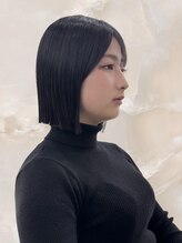 【タイトボブ】大人の余裕を感じる、洗練された艶感。