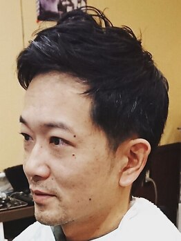 バーバーショップ ストライク(BARBER SHOP STRIKE)の写真/多忙な石川のビジネスマンへ。「今の自分が一番格好いい」スタイルへ。朝、1分で決まる再現性を。