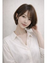 ハヌル(Haneul) 巣鴨/髪質改善/白髪染め/ショートボブ/