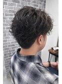メンズパーマカット