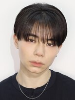 アズ ワン(AS ONE)&nbsp;シースルーマッシュ韓国メンズヘアコンマバングフェザーパーマ