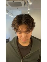 ビーテックバイゼン(B TECH by Zen) 【大学生にオススメ!】メンズセンターパートパーマ