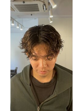 ビーテックバイゼン(B TECH by Zen) 【大学生にオススメ!】メンズセンターパートパーマ