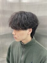 アクション セカンド 心斎橋(ACTION second)&nbsp;マッシュ　無造作パーマ　ニュアンスパーマ　スパイラルパーマ