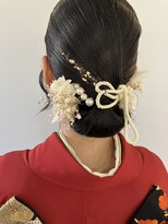 ヘアーアンドビューティー ルーツ(hair&beauty #roots)&nbsp;タイトシニヨン