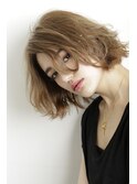 大人のこなれ感ボブ。