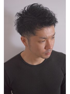 イマジン 川越(IMAGINE) 【IMAGINE】エッジのきいたアップバングパーマスタイル