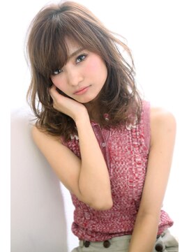 マリアバイアフロート(Maria by AFLOAT) 【重山】フェザーロングボルドーワンレンヴェールウェーブ3040代