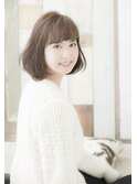 ナチュラル可愛い☆シフォンボブ☆