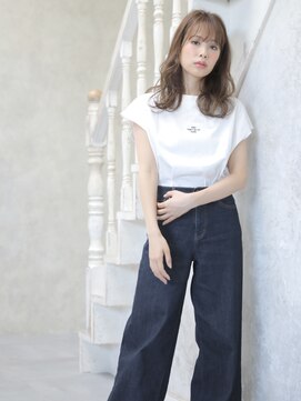 フラン(flan) フレンチウエーブセミロングvol.2