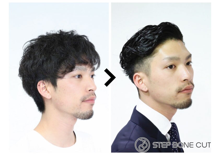 男性限定！ステップボーンカット＋頭皮クレンジングシャンプー　6600円