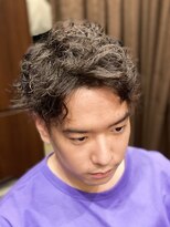ヒロギンザ 御茶ノ水店(HIRO GINZA)&nbsp;スパイラルパーマ×アップバングショートスタイル