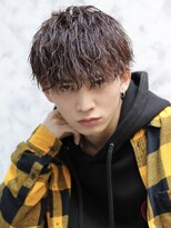 ベーア(Bar)&nbsp;表参道/刈り上げマッシュ×ツイストパーマ・ツイストスパイラル