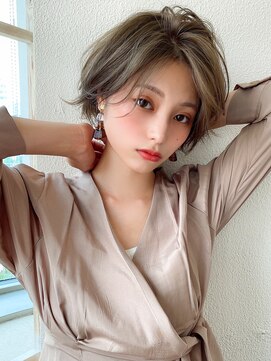 アフロート エル 錦糸町(AFLOAT L) 大人可愛い/イメチェン/前髪/ラベンダーカラー/小顔/ショート